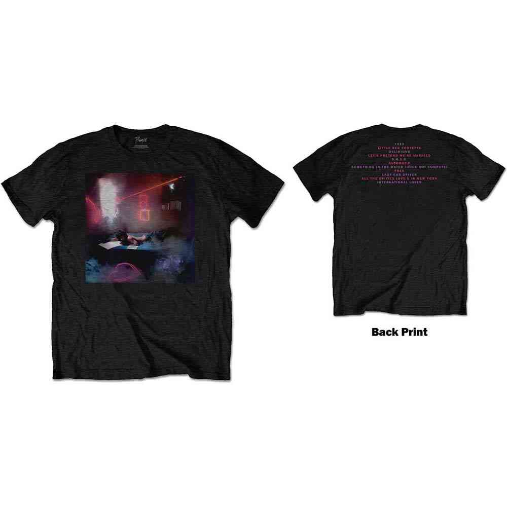 Prince - Watercolours Heren Tshirt - Zwart